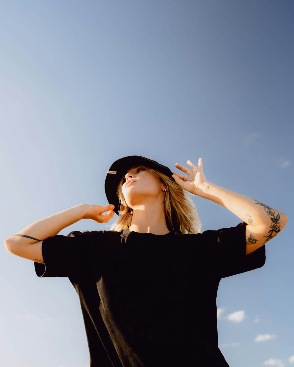 FBS x Reality – Recycled Bucket Hat Black | Adjustable Fit