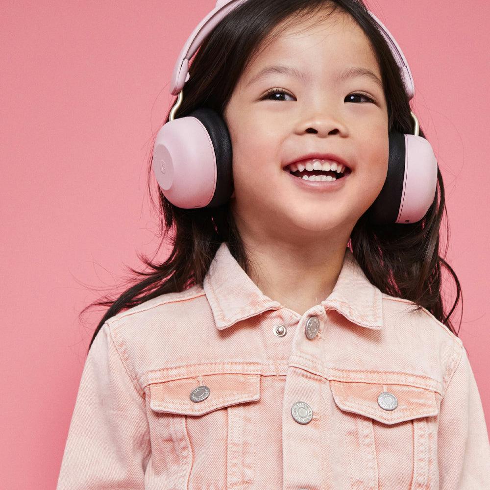 Kreafunk Kids Buzz Junior Bluetooth Headphones - Dusty Rose