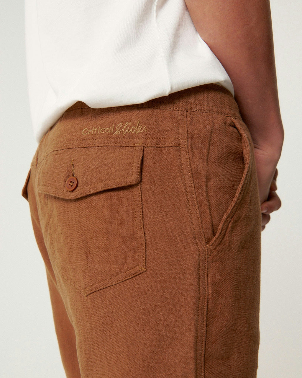 Cruiser Linen Short - Tobacco