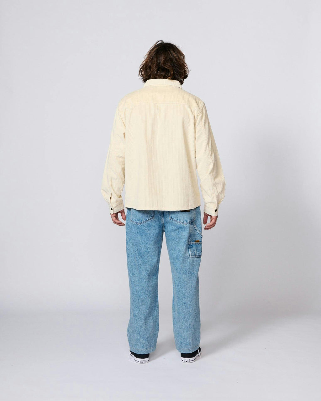 Surface Cord Overshirt - Bone