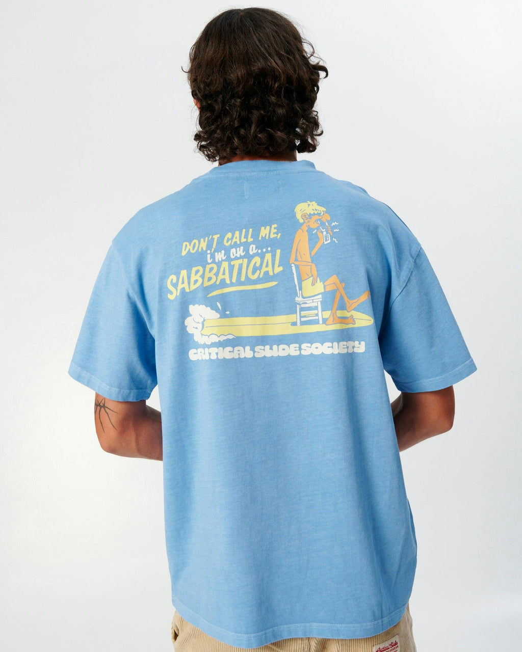 Sabbatical Tee - Powder Blue