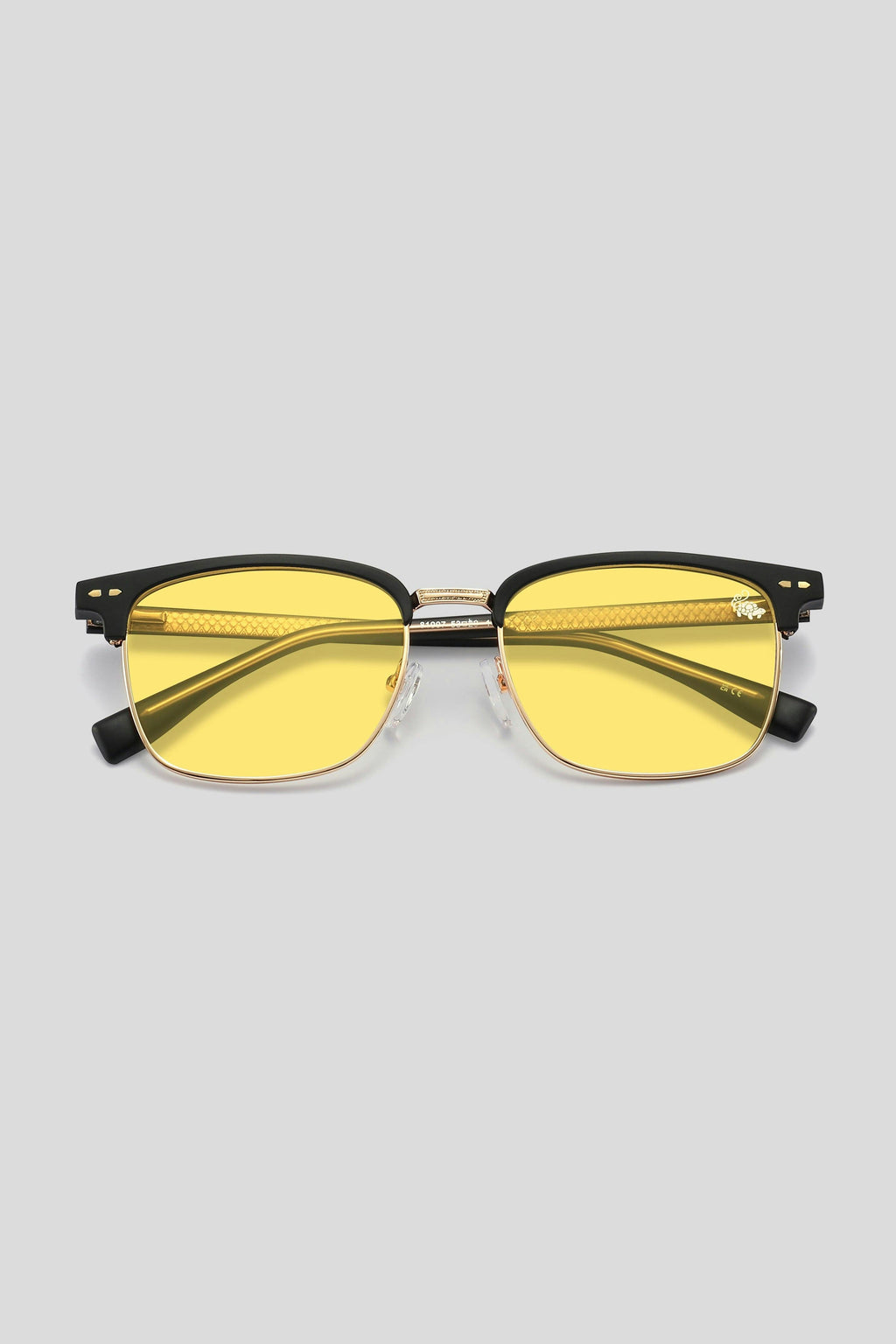 Clubmaster Black | Yellow Anti Blue