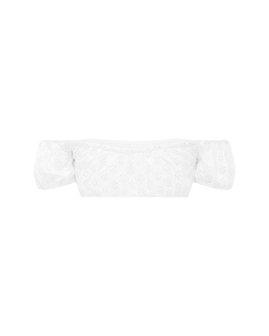THE FLOUNCE TOP - CASA BLANCA
