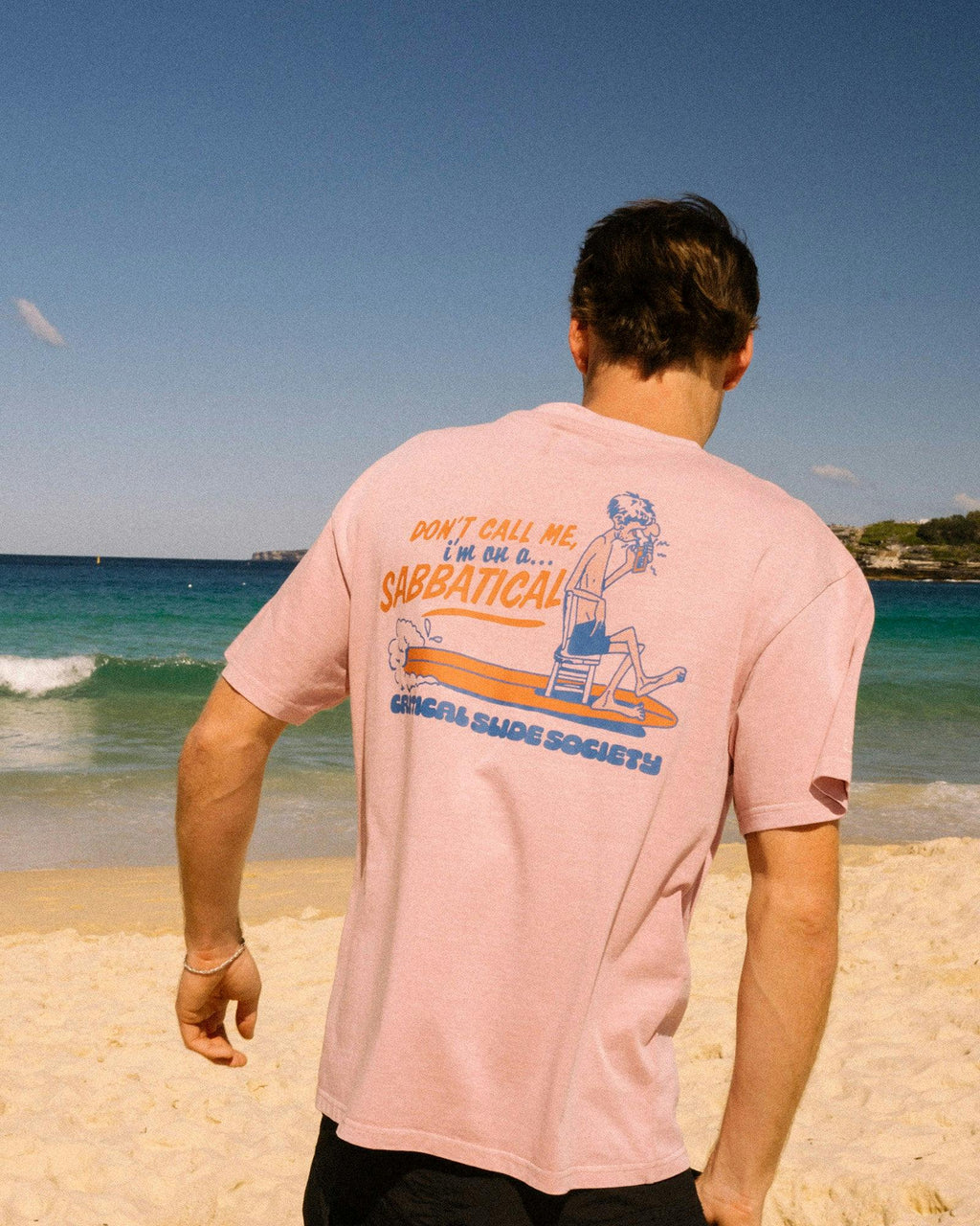 Sabbatical Tee - Dusty Coral
