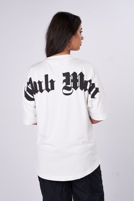 CLUBMAN Oversized 'Monochrome Signature' T-shirt