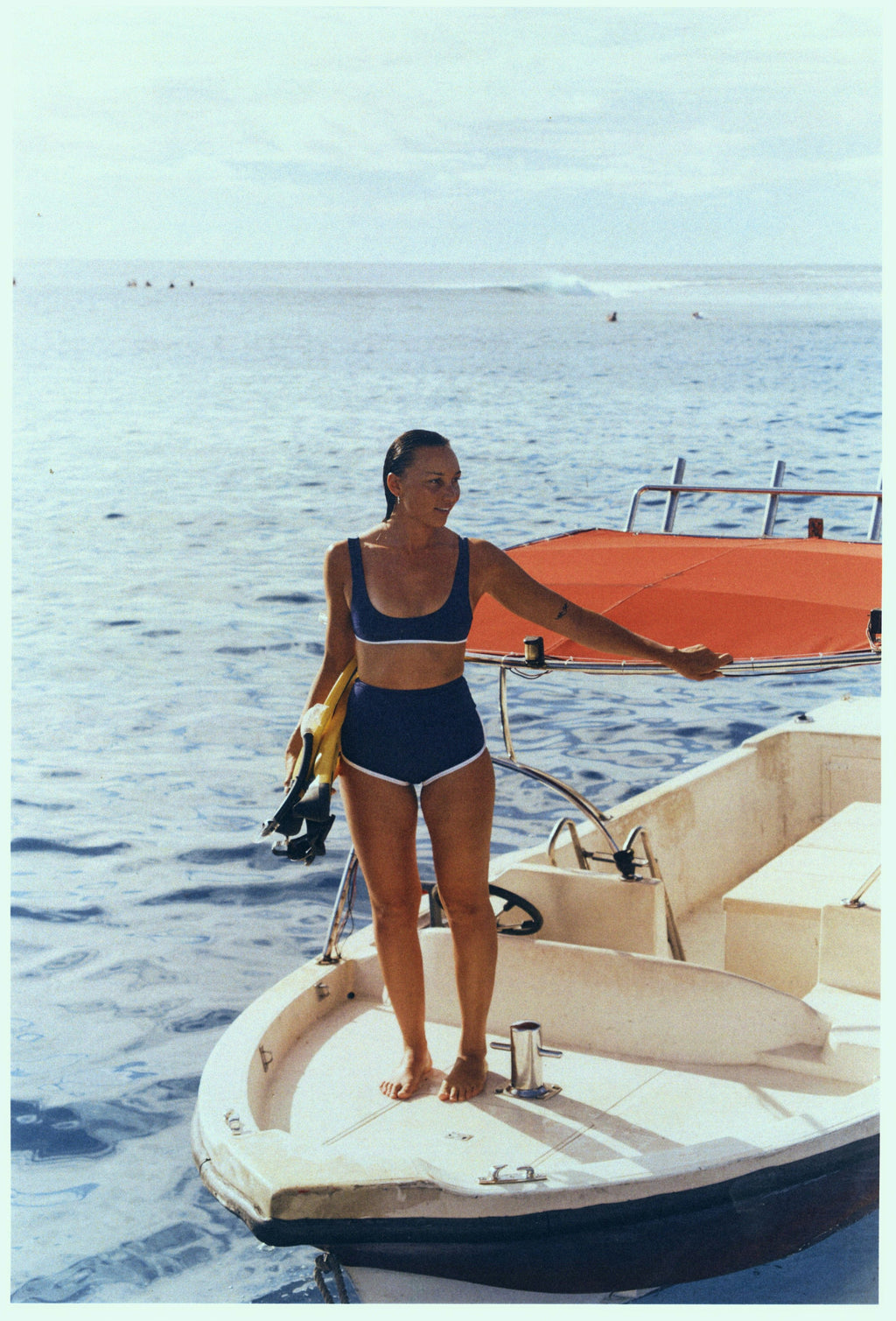 Bralette Bikini Top - Navy