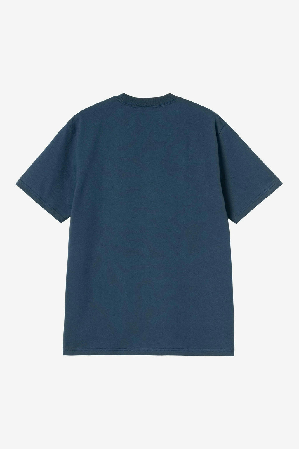 Carhartt WIP S/S University Script T-Shirt in Blue River