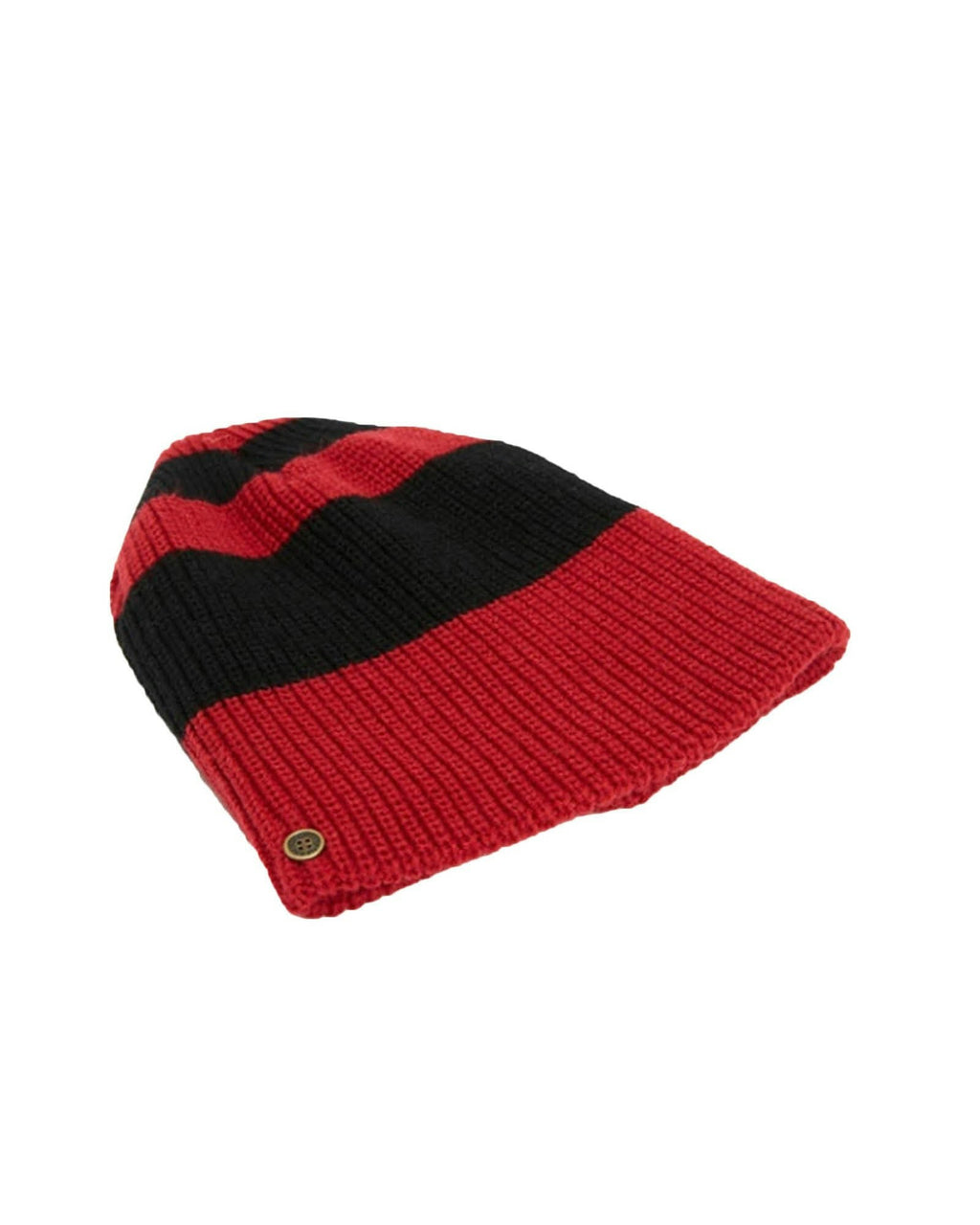 The Wally Knit Beanie – Red and Black