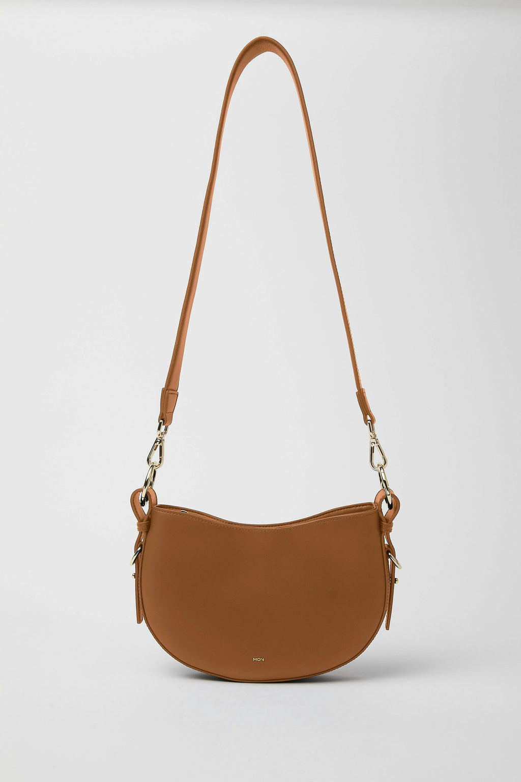 Smooth Leather Saddle Bag | Windsor Tan Gold