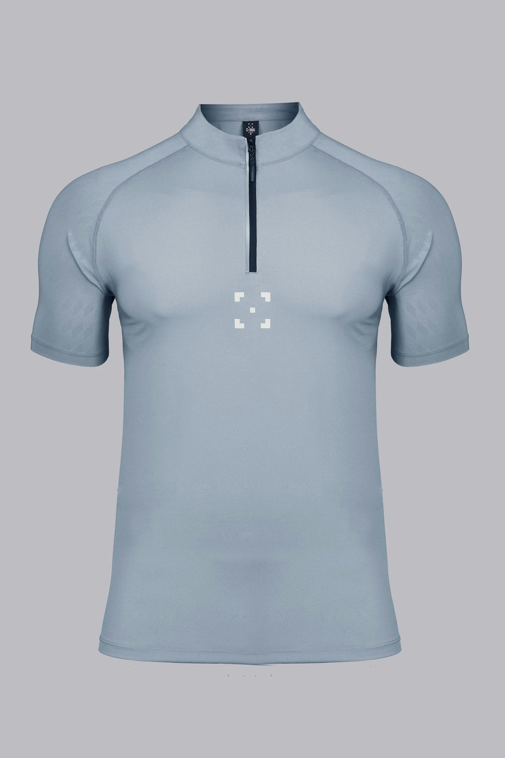 C-365 Motion Zip Tee (Model 823302) - Haze Blue