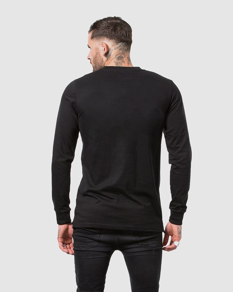 Classic Embroidery Long Sleeve Tee