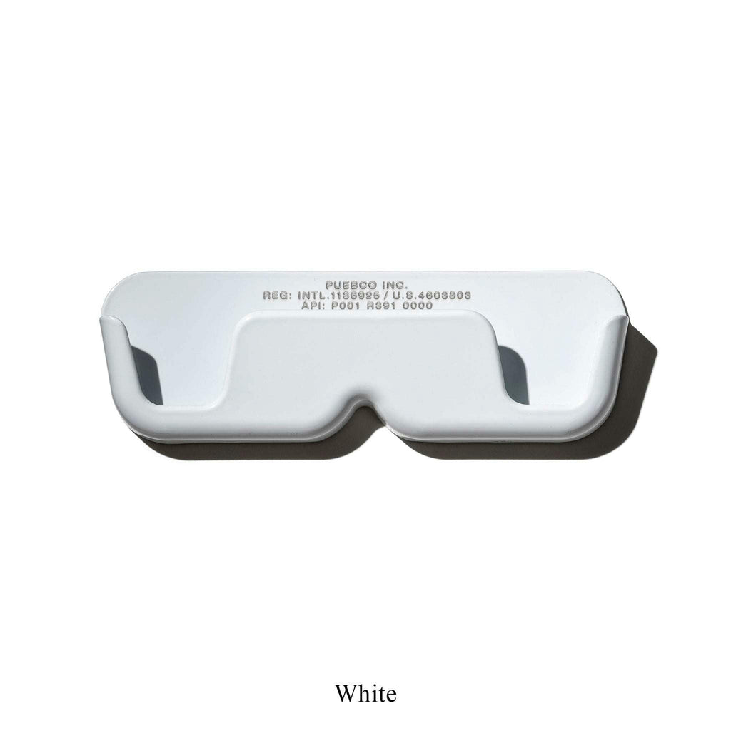Puebco Aluminium Die Casting Glasses Holder in White