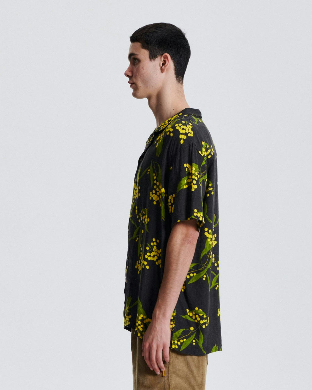 Acacia Linen Shirt - Black