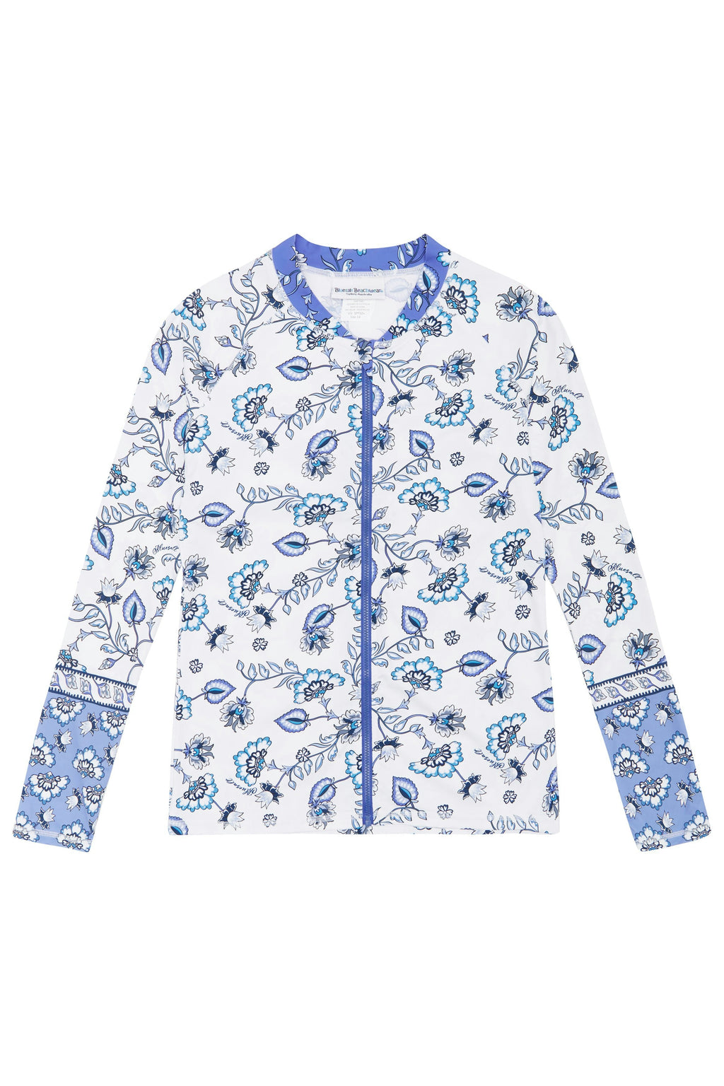 Girls Bikini and Rash Top Set - Boho Print