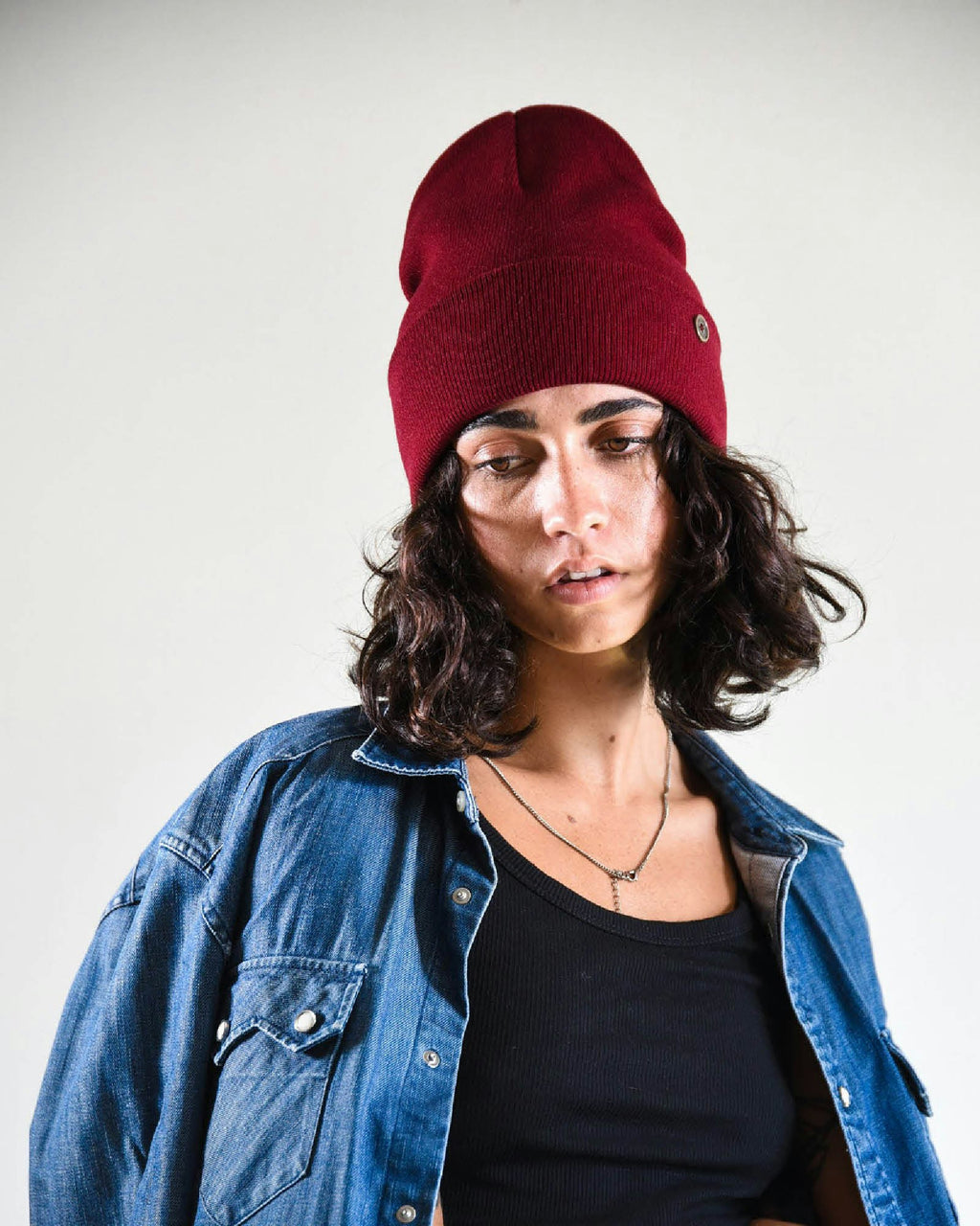 The Lucks  Beanie - Wine