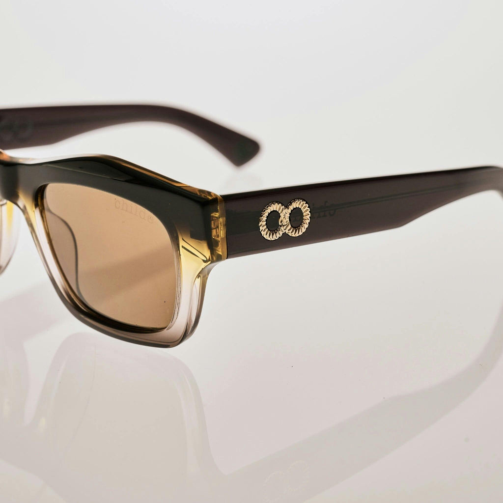FOLSOM Black Yellow Fade | Amber Bio Lens