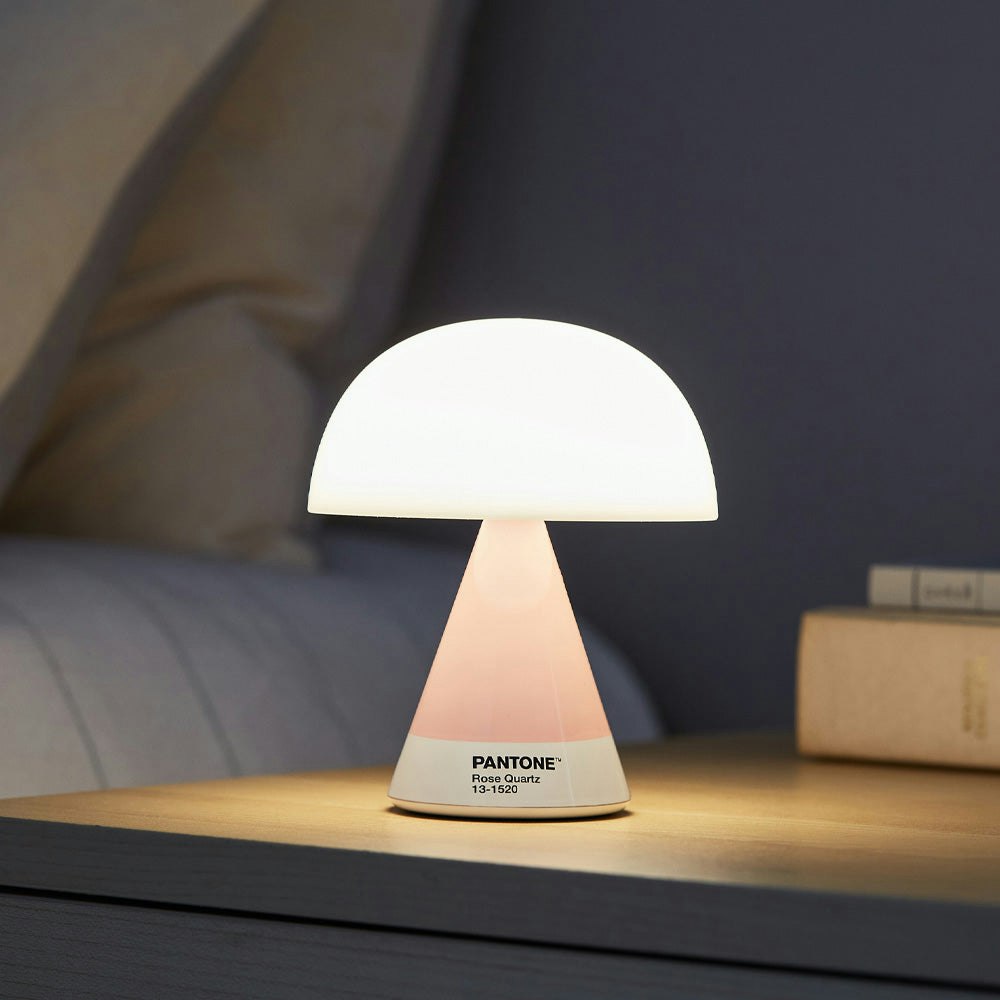 Lexon Mina M Medium Portable Led Lamp PANTONE - Rose Pink
