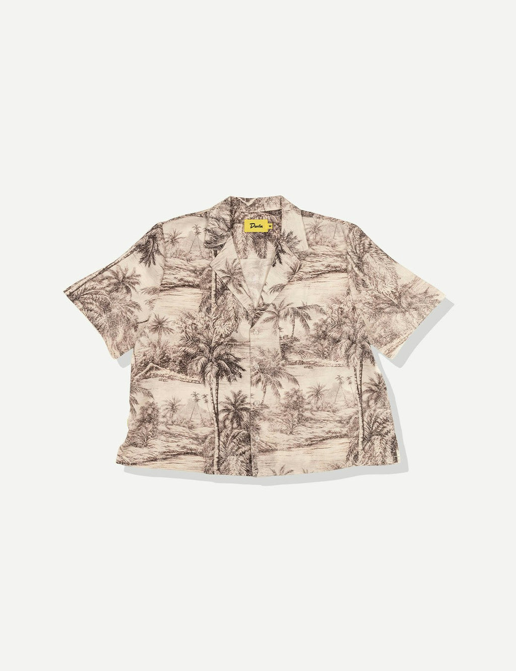 Tropical Camo Crop Buttonup