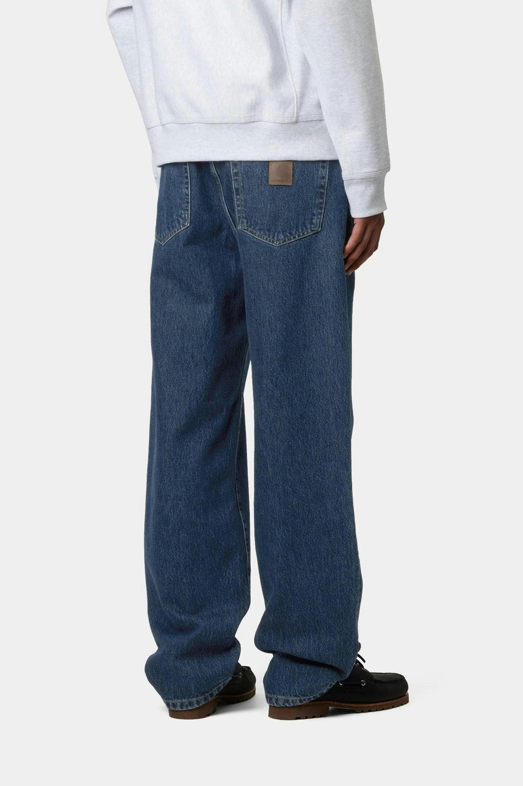 Carhartt WIP Aaron Pant in Blue Stone Wash