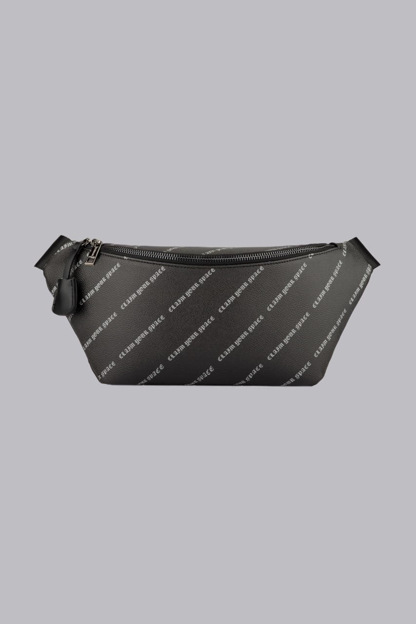 Clubman Monogram Travel Belt Bag - Black