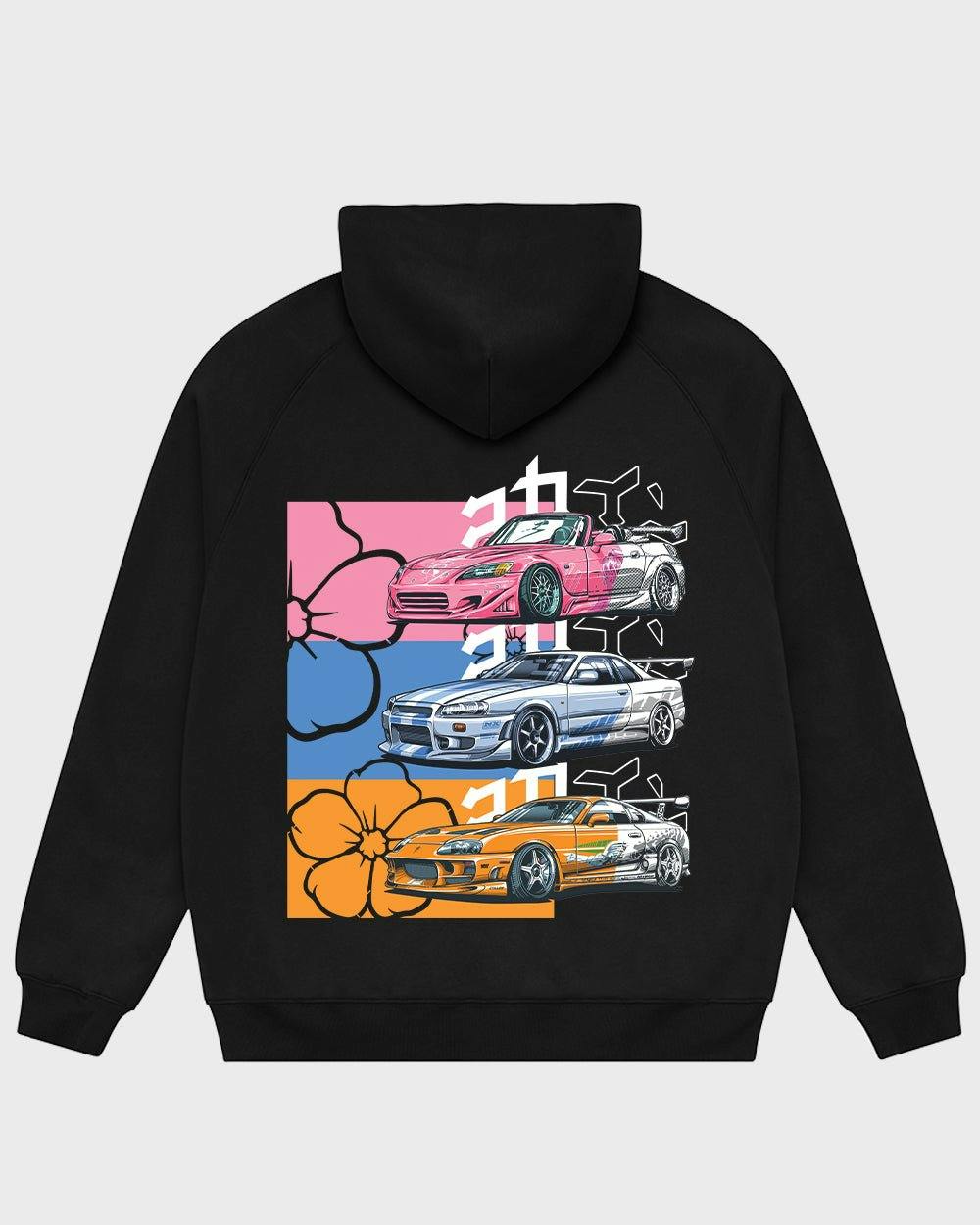 "FnF" Hoodie // BLACK