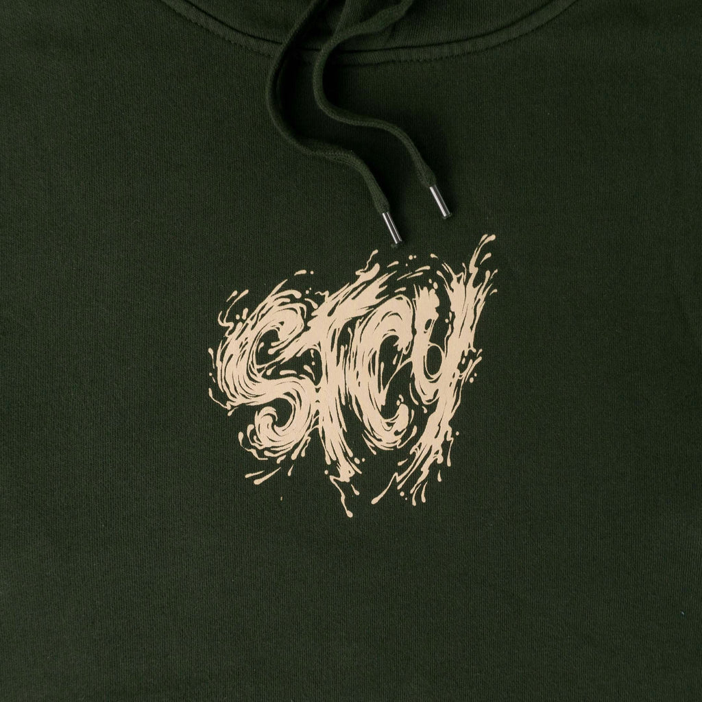 WHITE WASHED HOOD / DARK ARMY