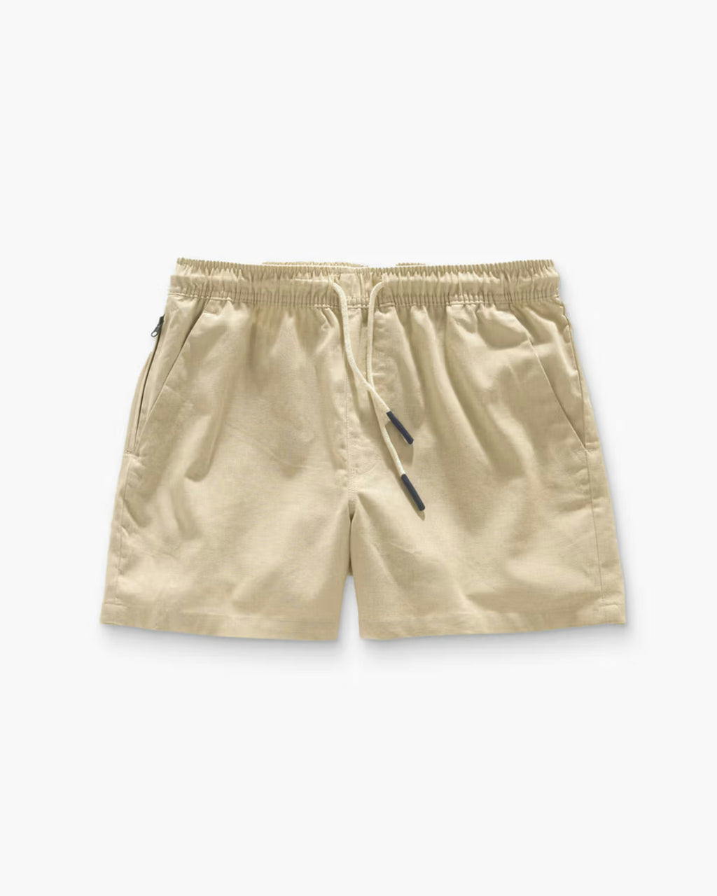 OAS Beige Linen Shorts