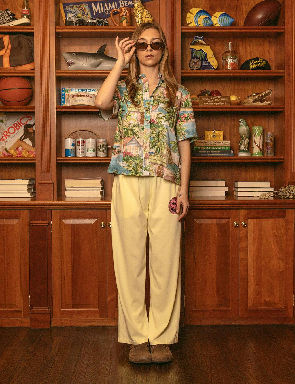 Souvenir Cotton Beach Pant - Butter