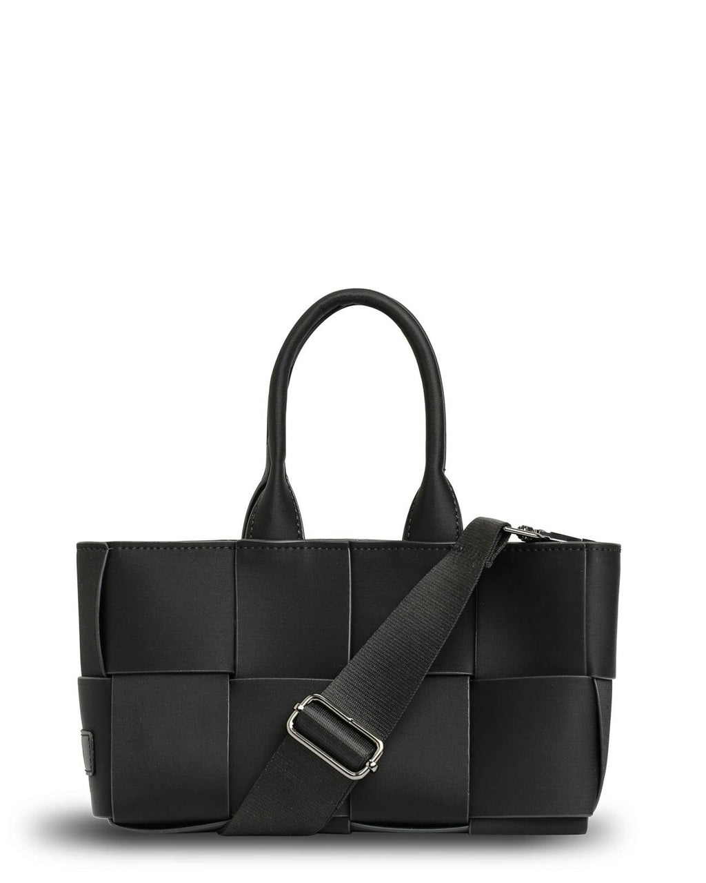 Prene | The Martini Bag (BLACK) Woven Neoprene Mini Tote/Crossbody Bag