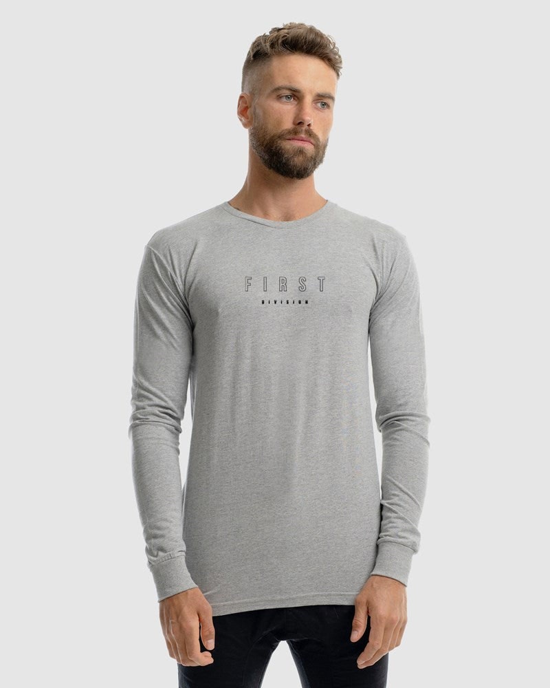 First Embroidery Long Sleeve Tee