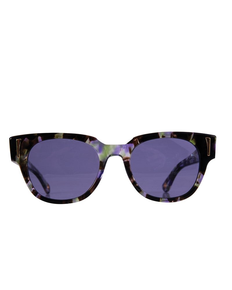 THE NYX - Moondust Sunglasses | Polarised Purple Lenses