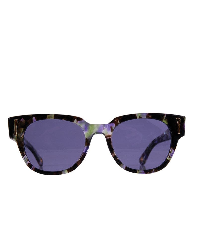 THE NYX - Moondust Sunglasses | Polarised Purple Lenses
