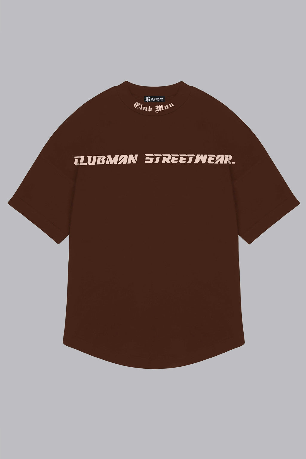 CLUBMAN Oversized 'Mocha Dream' T-Shirt