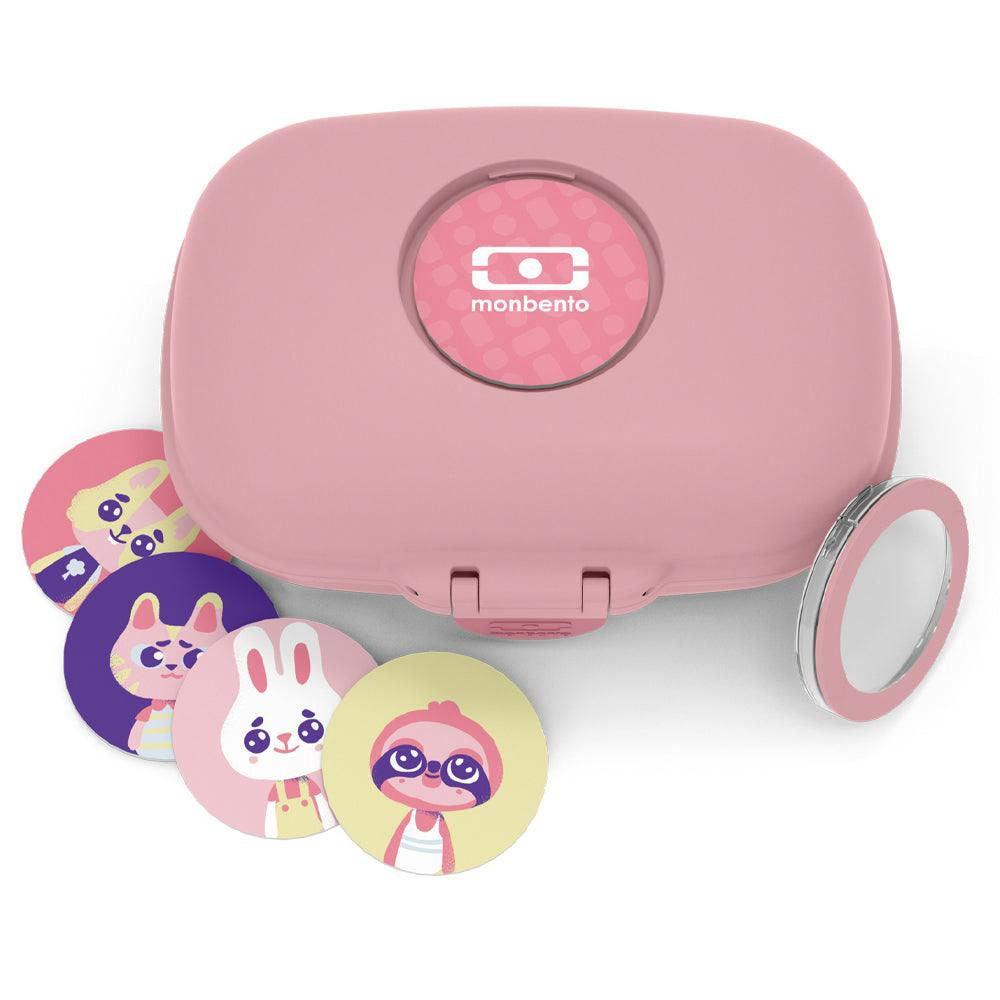 Monbento Mb Gram Kids Snack Box - Pink Blush