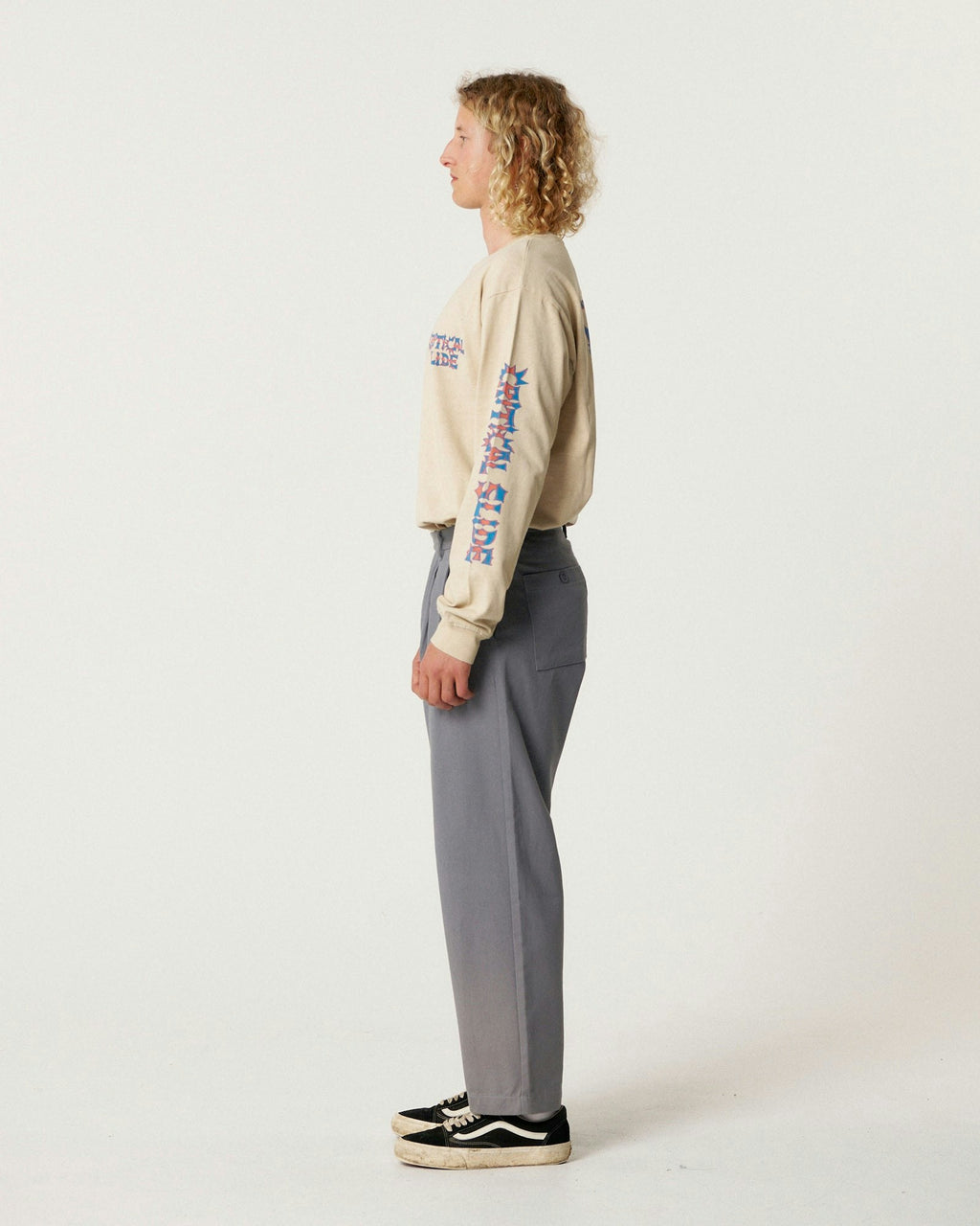 Harro Twill Pant - Grey