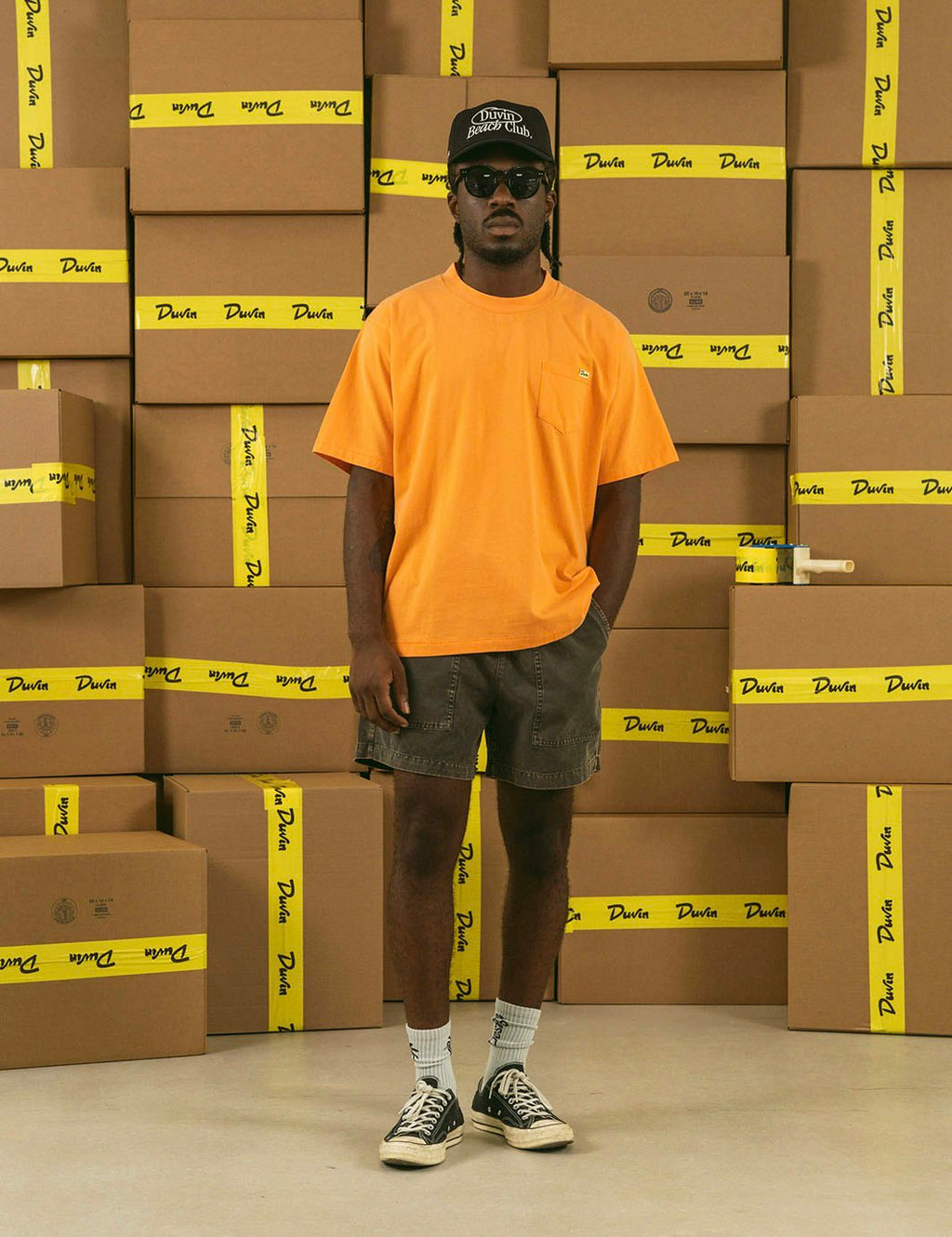 Pocket Tee - Apricot