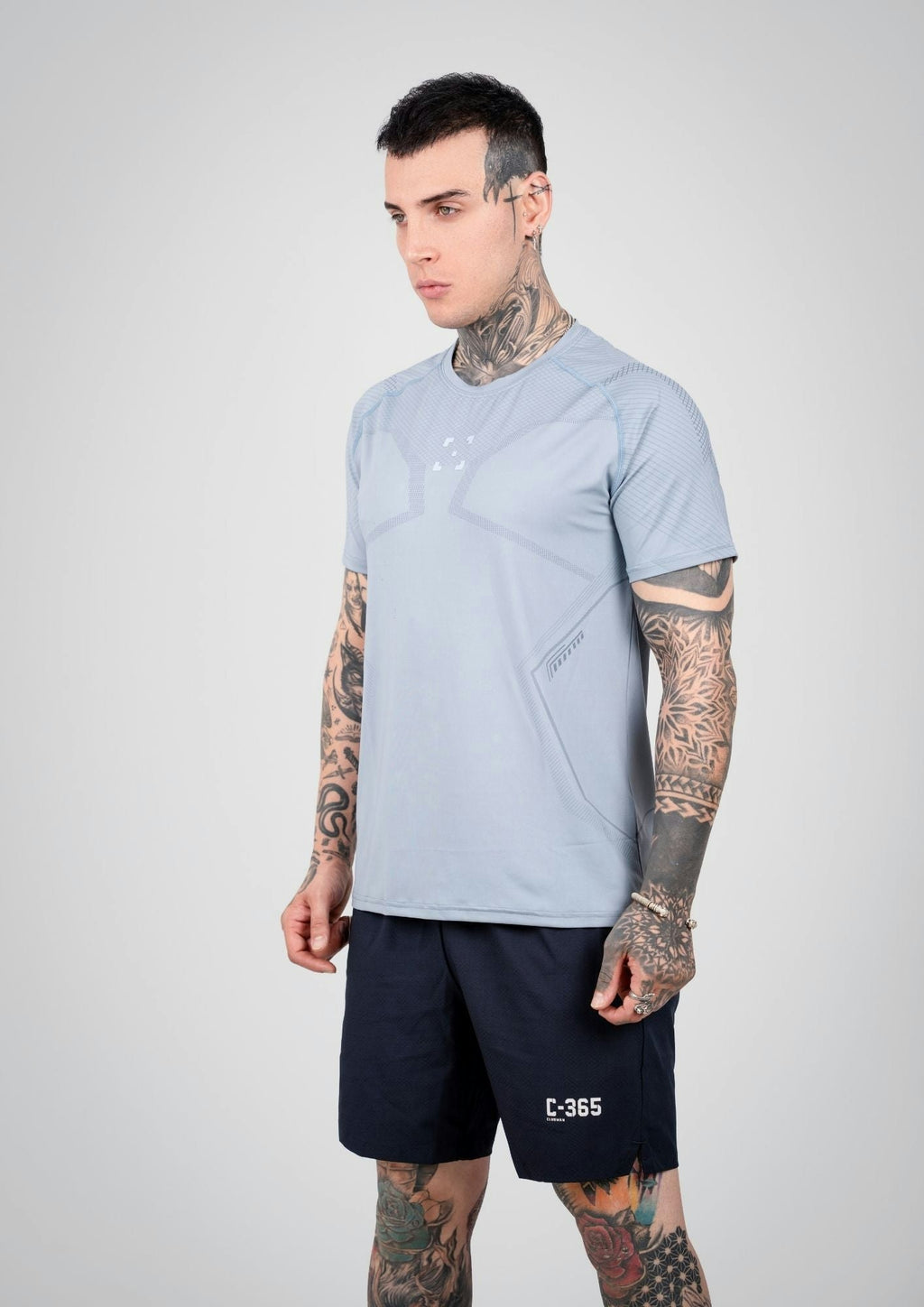 C-365 Core Tee (Model 324310) - Haze Blue