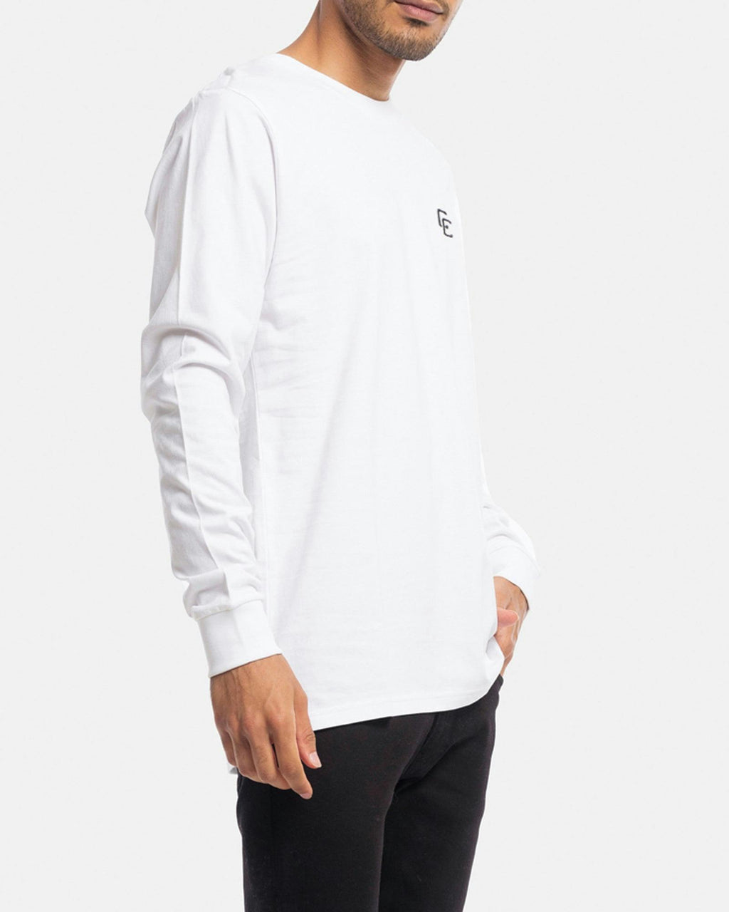 Cypher Embroidery Long Sleeve Tee