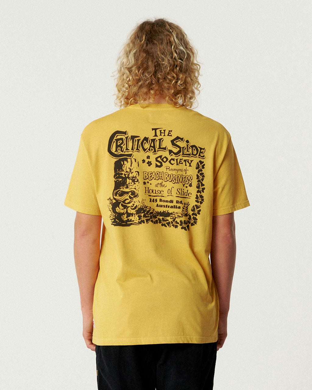 Tiki Tee - Mustard