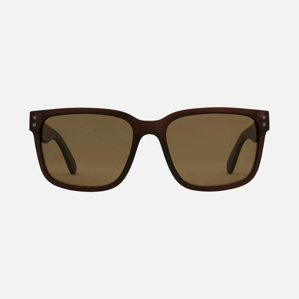 Rivals XL - Matte Translucent Brown Frame with Brown Polarized Lens