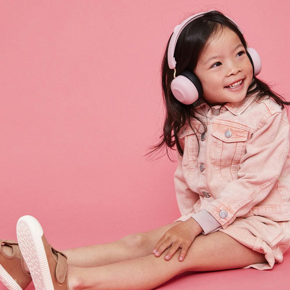 Kreafunk Kids Buzz Junior Bluetooth Headphones - Dusty Rose