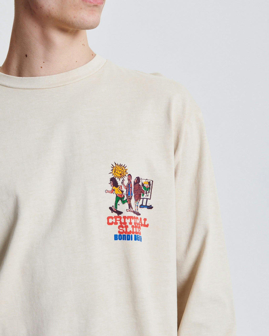 Pavilion Longsleeve Tee - Bone