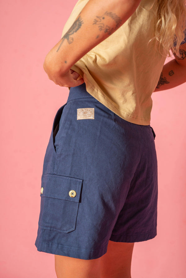 Cargo Short in Navy image 2