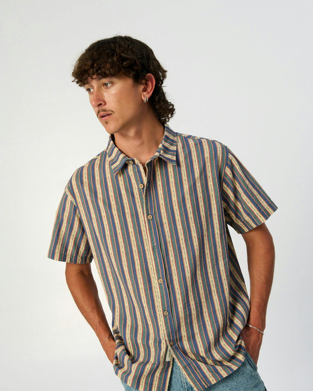 Temple Shirt - Dusty Green