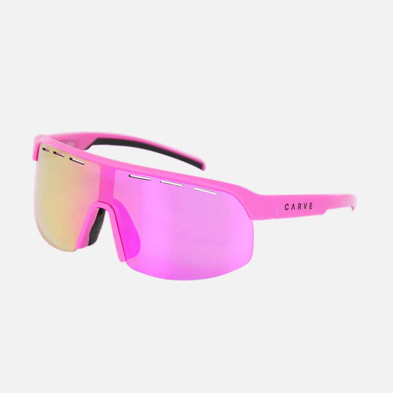 Velocity HD - Gloss Pink Frame, Grey Lens with Pink Iridium plus venting