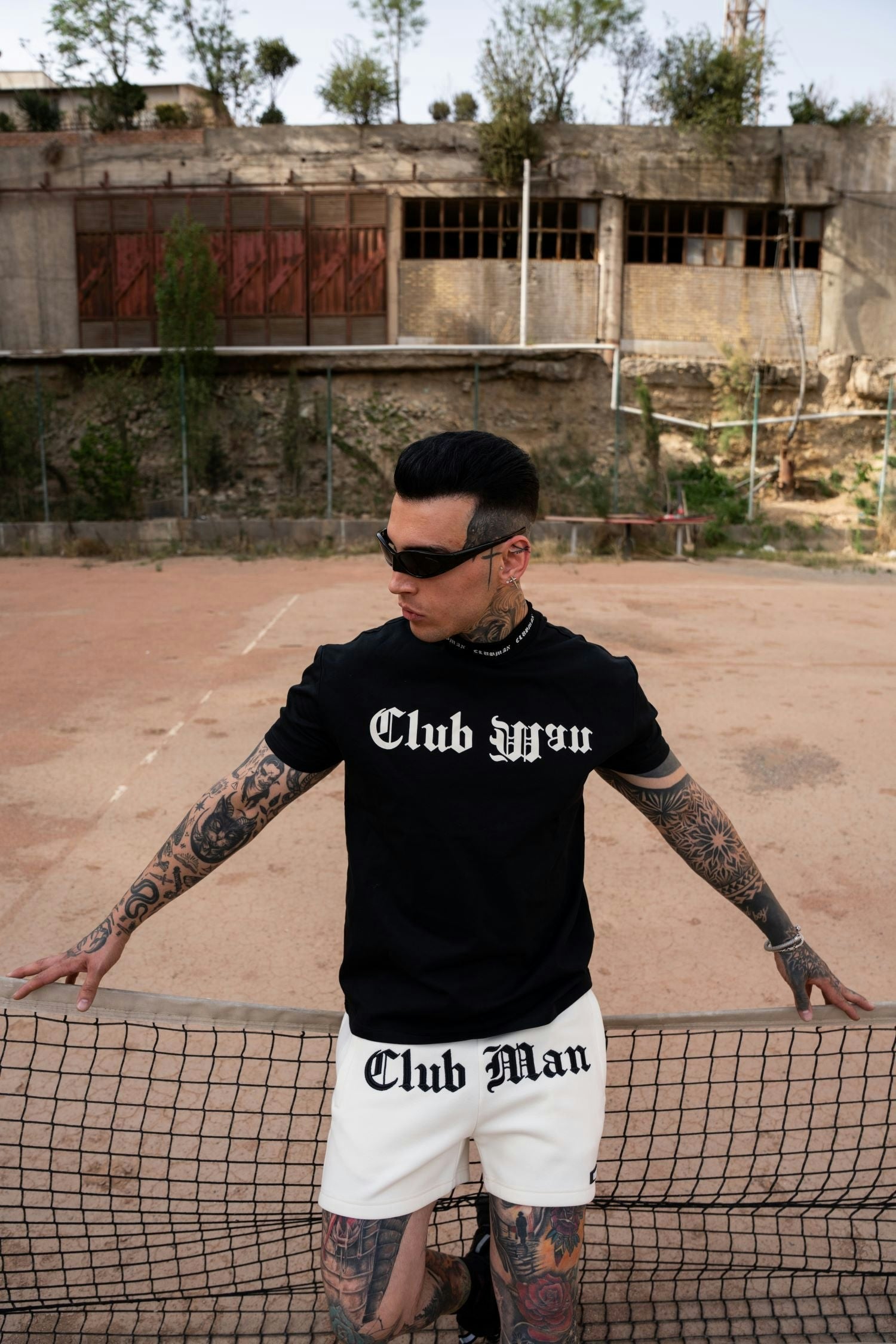 Clubman 'Creme Noir’ Shorts