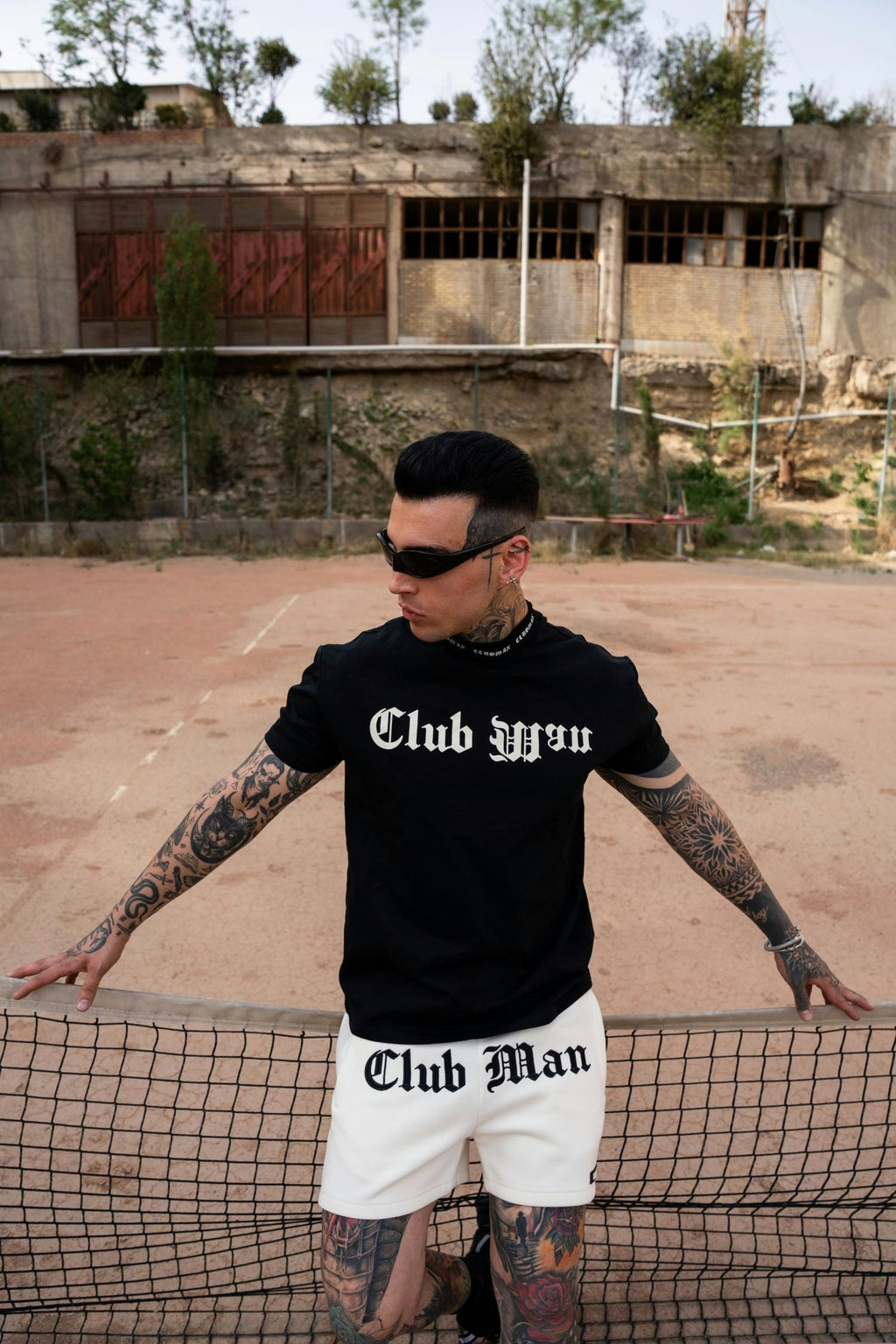 Clubman 'Creme Noir’ Shorts