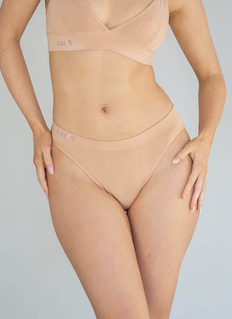 Callie Modal Bikini Brief Underwear 7 Pack - Beech