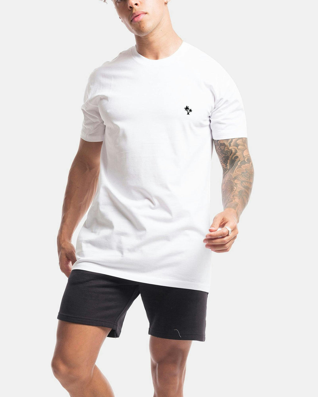 Palm Embroidery Tee