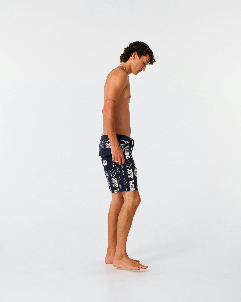 Xerox 18" Boardshort - Vintage Black